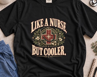 Vintage Nurse T-Shirt, Collegiate Medical Emblem, Nurse Pride Gift, Healthcare Worker Tee