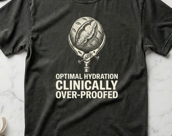 Funny ICU Nurse Shirt “Clinically Overworked”, RN Gift for Nurses, Burnout Humor Tee, Healthcare Shirt,  Comfort Colors 1717, Doctor Gift
