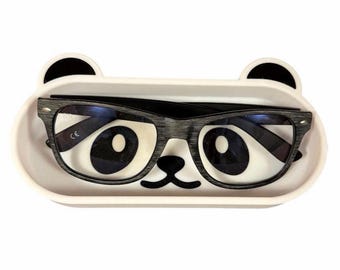 Kawaii Panda Glasses Holder Tray | Desk Organizer