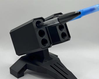 Penhouder Missile Launcher: bureau-organizer gamer