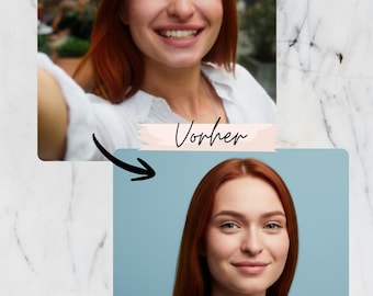 Professionelles Bewerbungsfoto mit KI | Business Portrait | LinkedIn Foto | AI Headshot | Lebenslauf Bild für Bewerbungsvorlage