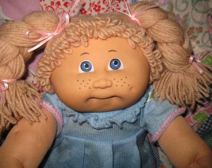 Jesmar Cabbage Patch Doll Single Tan Pony Tons of Etsy