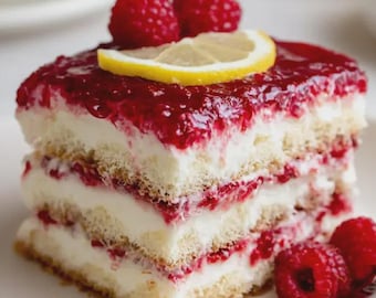 Descargar Tiramisú de Frambuesa