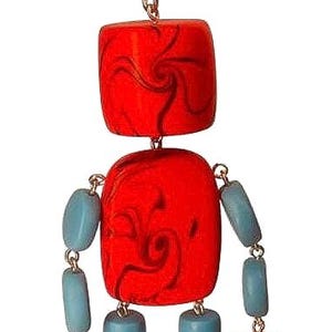 Handmade Polymer Clay  Web Hero BeadBot™