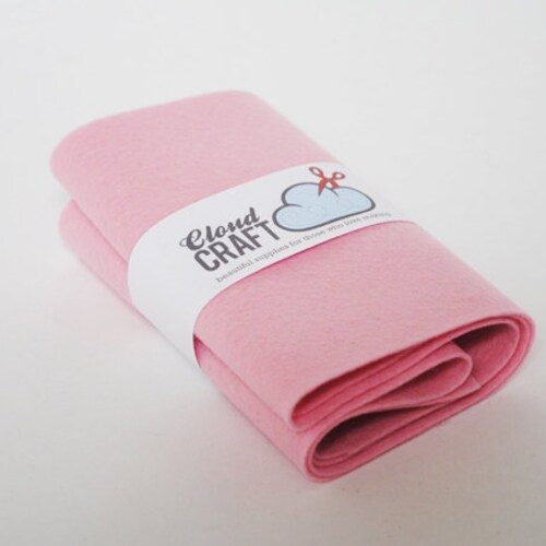 Pure Wool Felt Roll Light Grey 100 Wool Felt 12x90cm Etsy UK