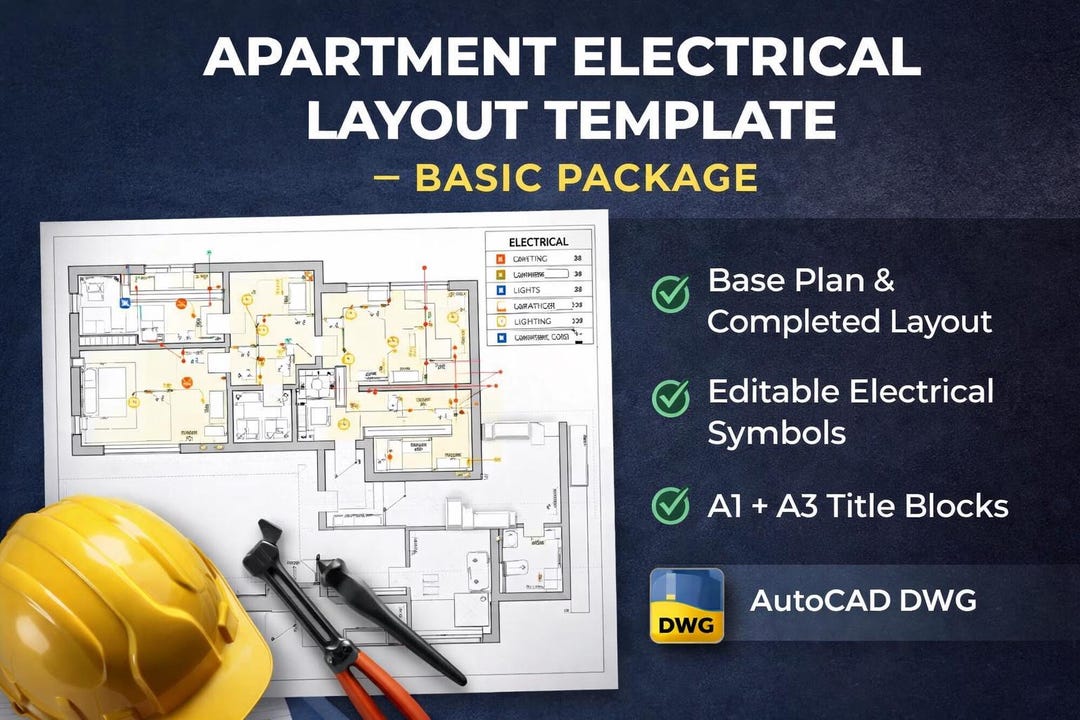 Image result for Autocad Apartment Electrical Layout Template | Residential Lighting and ...