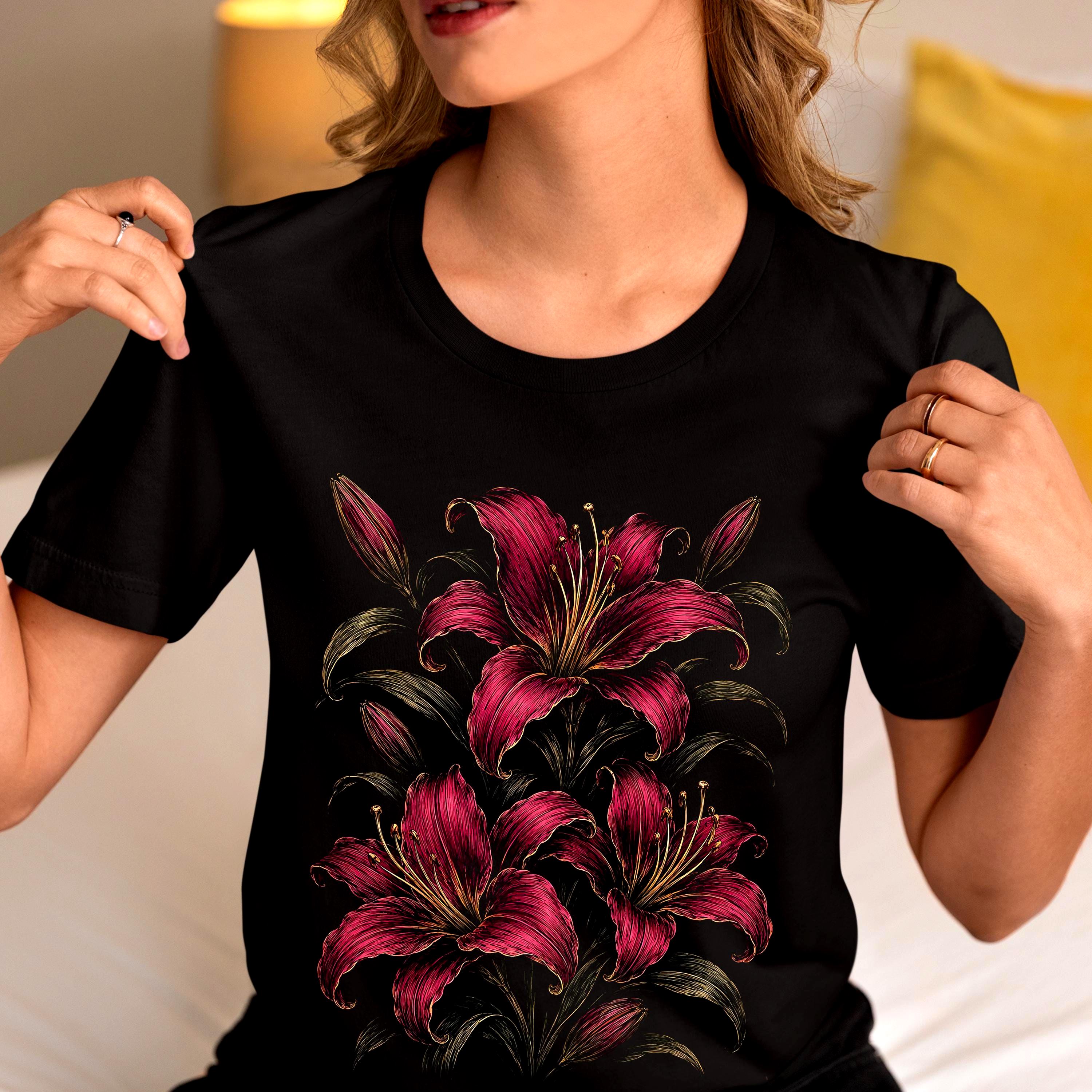 Lily T Shirt - Etsy UK