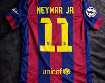 Maglia Home FC Barcelona 2014/15 rossa Neymar Jr #11