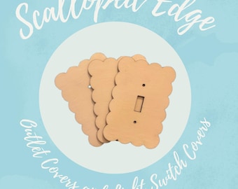 Ausgebogte Kantenauslass und Lichtschalterabdeckungen