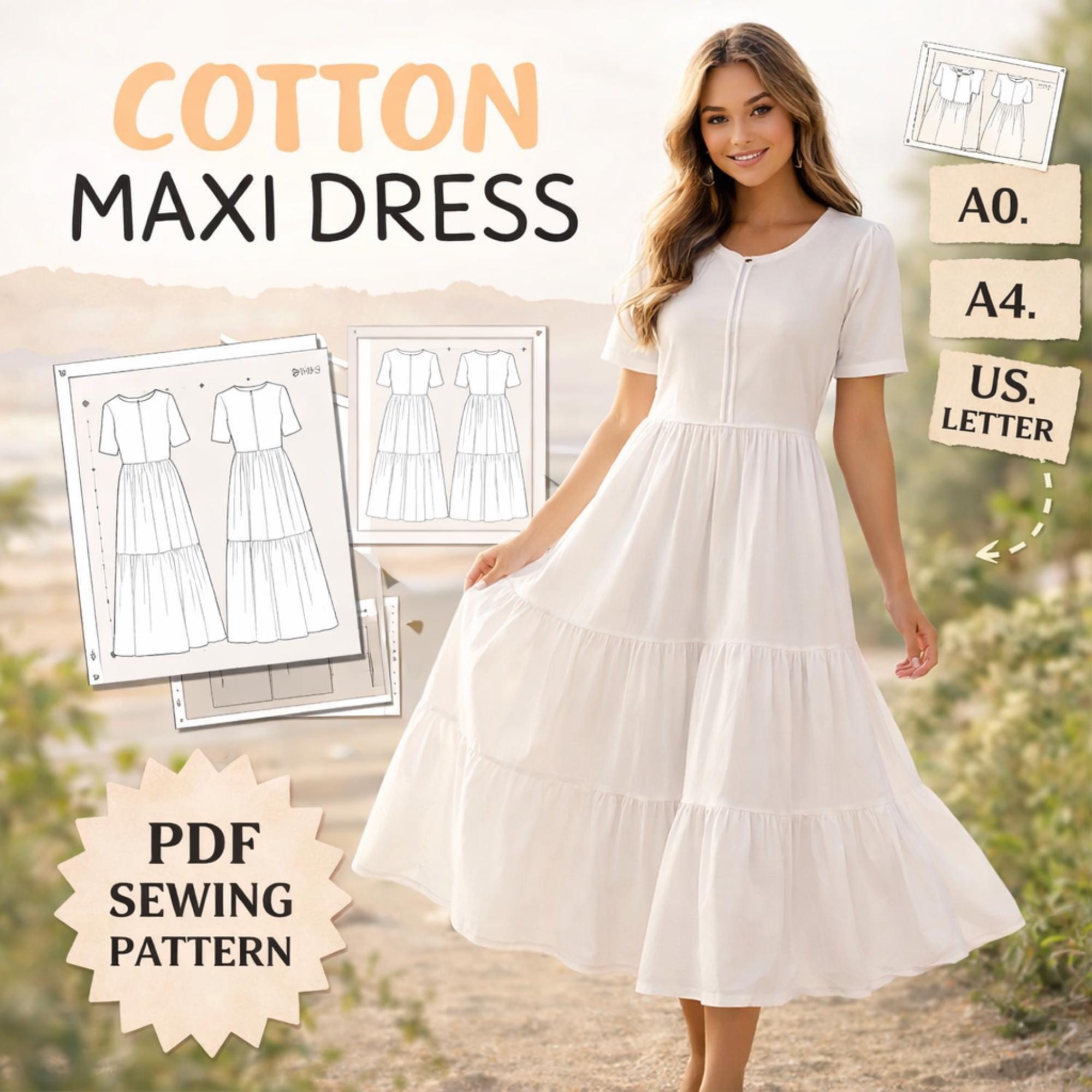 Cotton Dresses for Older Women - Etsy Cotton Dresses for Older Women - Etsy