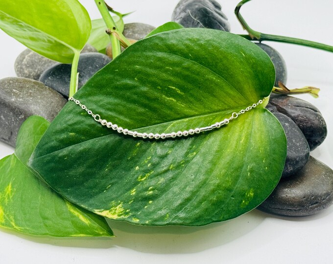 SURVIVOR - Sterling Silver Morse Code Necklace, Gift for Cancer Survivor Journey