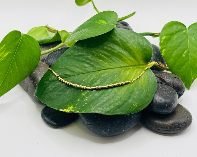 F**K CANCER - 14k Gold Filled Morse Code Necklace