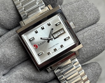 Rado manhattan automatic day/date men’s wrist watch