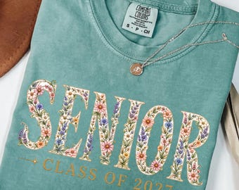 Flowers Class of 2027 PNG, Coquette Senior 2027 PNG, Coquette Senior png, Flower Senior Teacher PNG, Girly Senior 2027 design, Class of 2027
