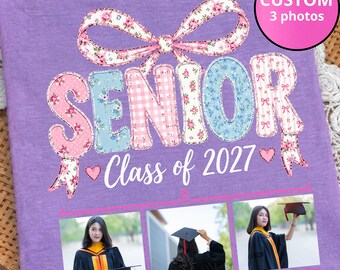 Custom Senior with photos 2027 PNG, Personalized Senior PNG, Senior 2027 Custom Png, Senior trendy custom Png, Senior collage 2027 PNG