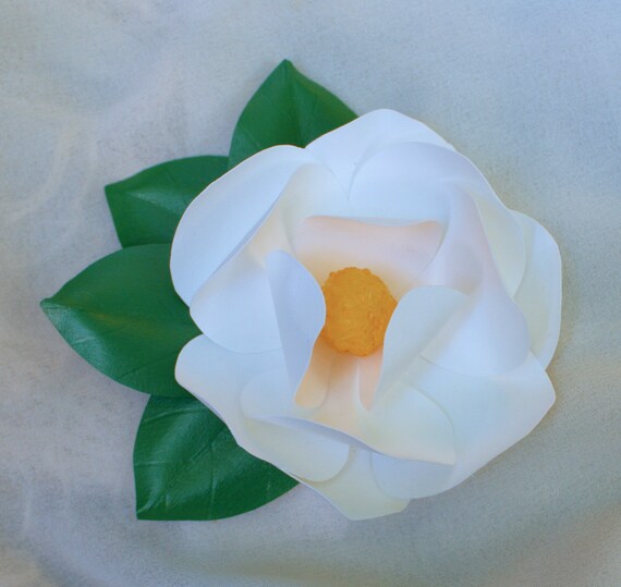Chinese Style Elegant Magnolia Flower Brooch Pink And Blue...
