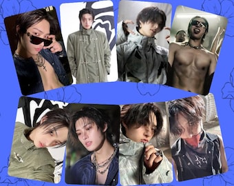 Mingi Ateez Fashion Photoshoot - Unofficial Fan Made Photocards