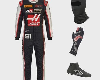 2025年新作 子供/大人用 F1 レーシングスーツ コーデュラ ゴーカート 衣装 バラクラバ 無料ギフト