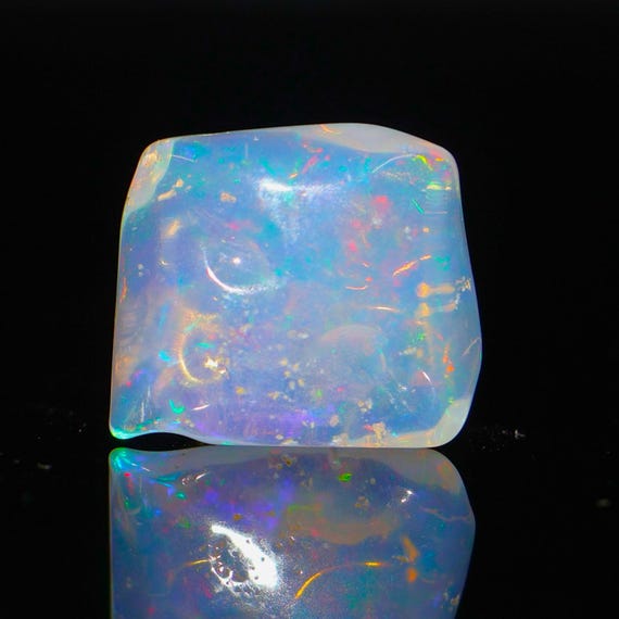 Opal Tumble Rare Natural Ethiopian Smooth Polished Opal polished rough Jewelry Making fire opal 4.20 Carat. OO-88
