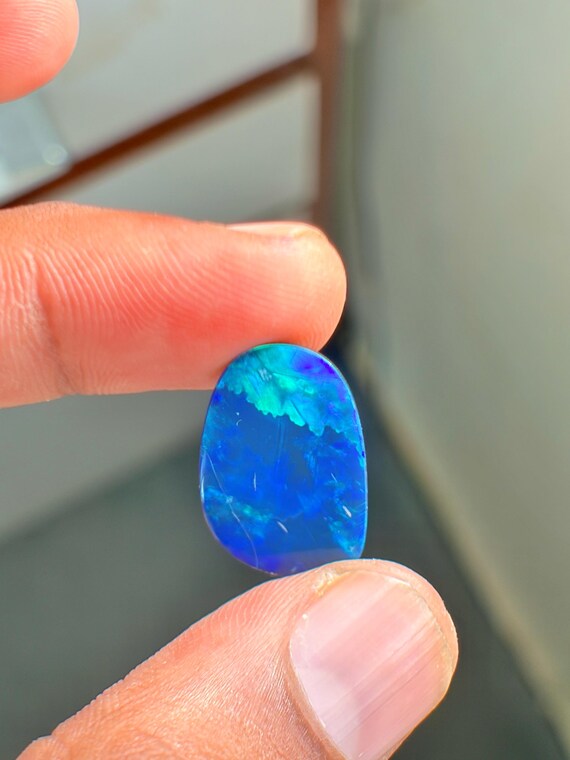 Natural Australian Opal Gemstone 6.55 Carat. AAA Quality Opal Cabochon. Loose Gemstone for Rings & Pendants, Gift For Her,