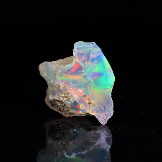 15.70 Carat, Natural Ethiopian Opal Rough, Natural Ethiopian Opal Rough Gemstone ( 19X17X12 mm )