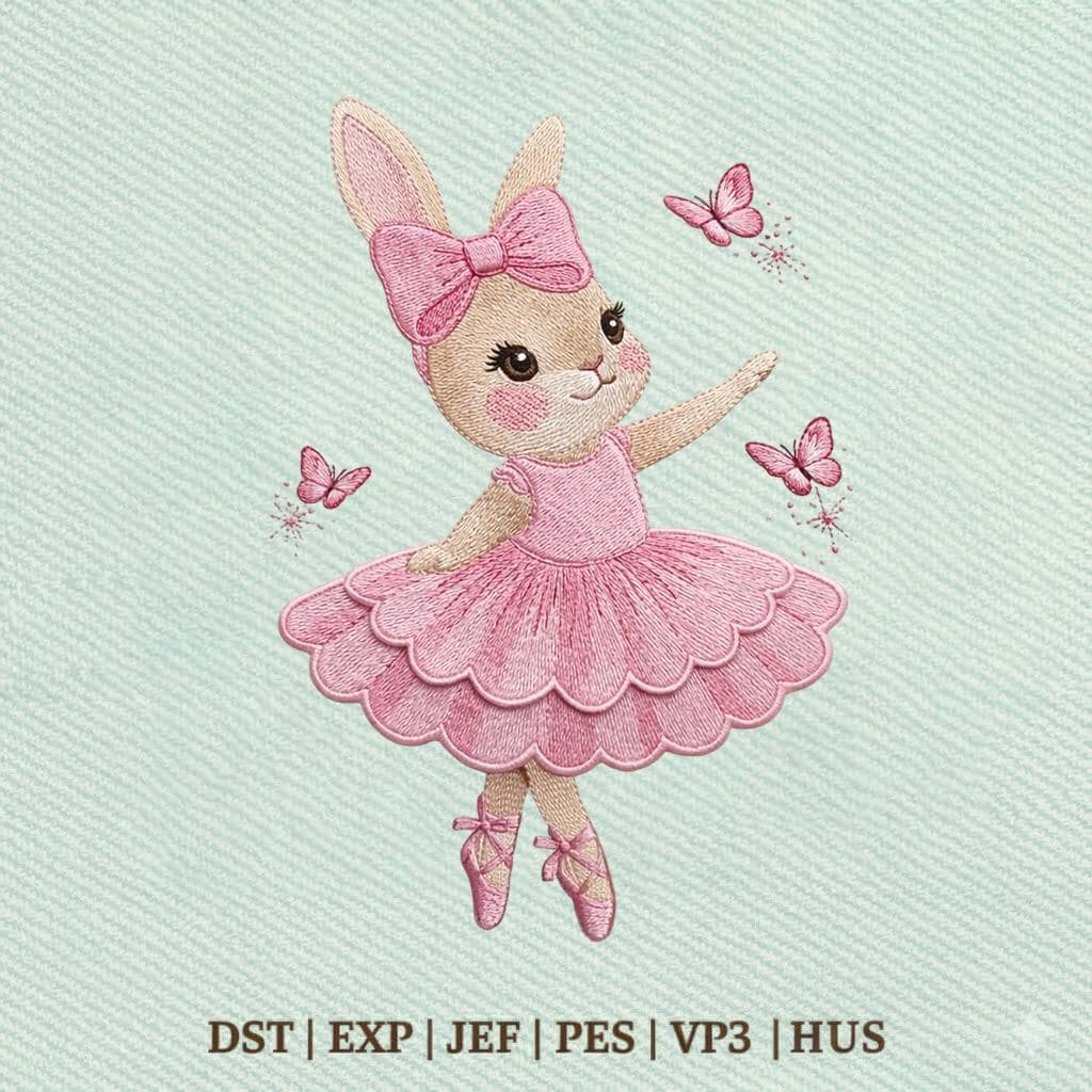 rabbit designs dress Girl Rabbit in Dress
