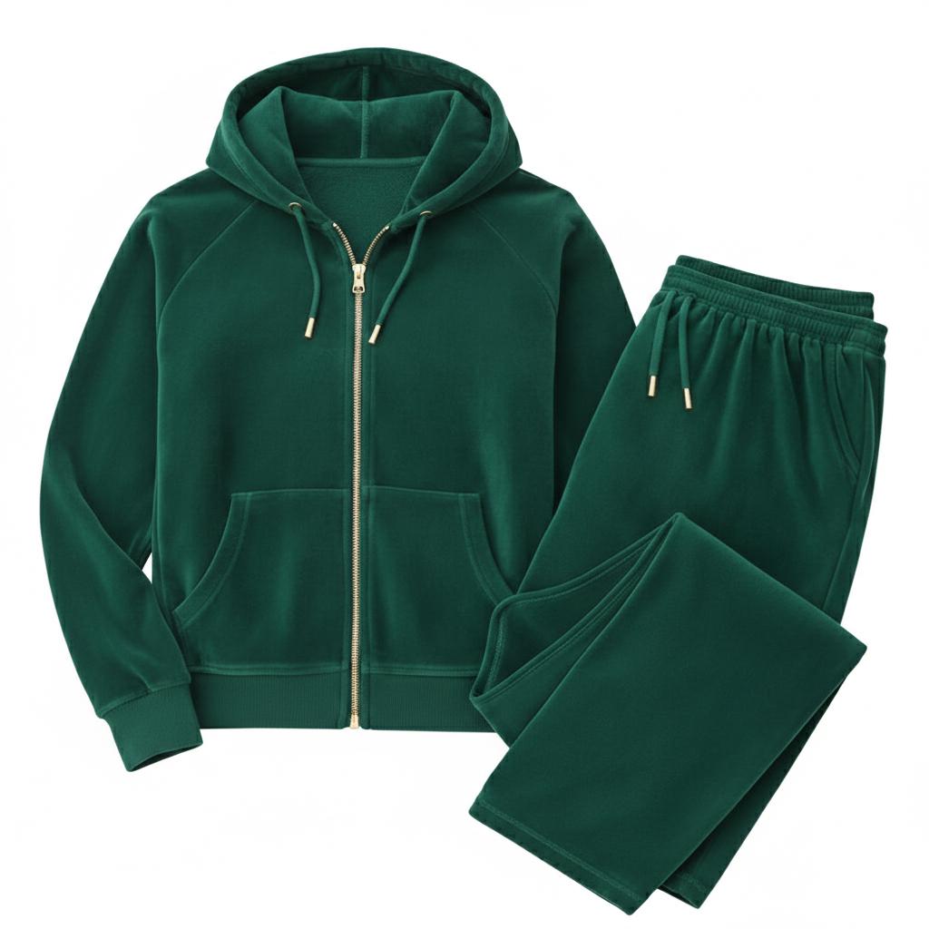 Velvet Tracksuit - Etsy Canada