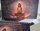 Healing Journey Calendar | 12-Month Self Reflection & Growth | Printable Healing Workbook | Emotional Recovery Journal PDF