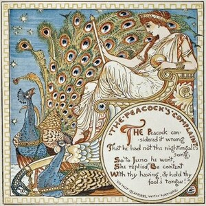 Peacocks ART NOUVEAU ART Giclee Print by Walter Crane--Art Nouveau