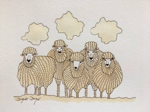 Sheep Miniature Whimsical Limited Edition ACEO Print/funny/fun - Etsy Ireland Sheep Miniature Whimsical Limited Edition ACEO Print/funny/fun - Etsy Ireland