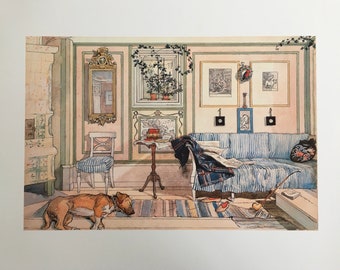 Fine art prints, Carl Larsson Set of prints, 2 Larsson prints for special price.