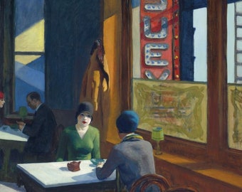 Art Print Edward Hopper Chop Suey