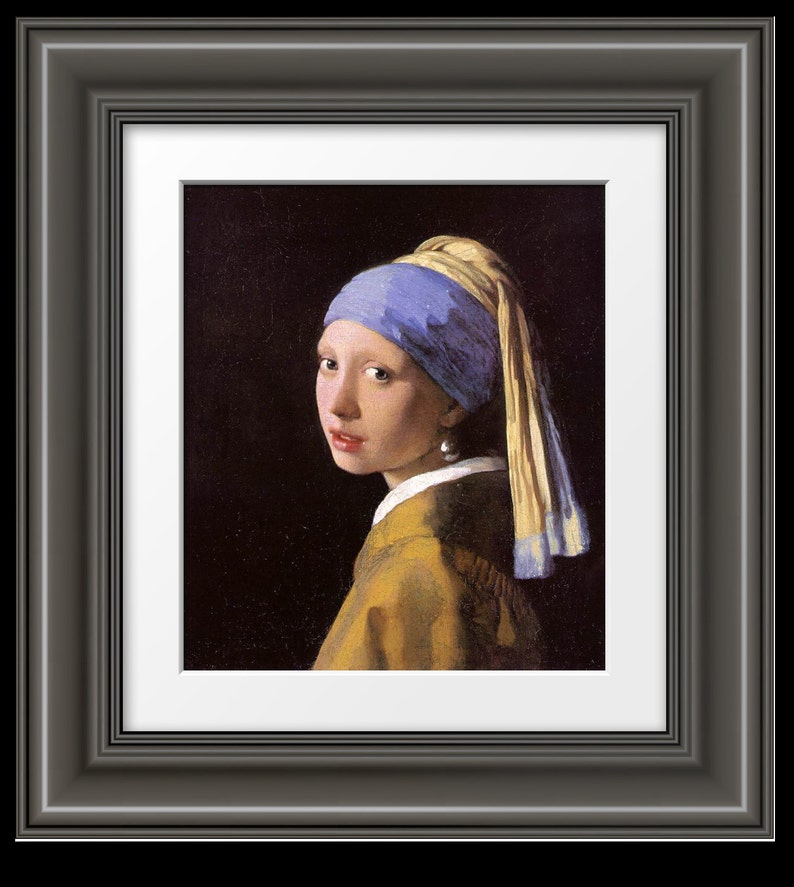 Pearl Earring PrintFAMOUS Painting by Vermeer image 2