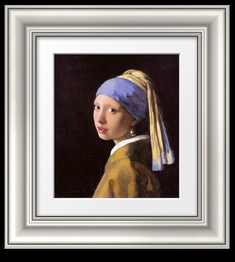 Pearl Earring PrintFAMOUS Painting by Vermeer image 3