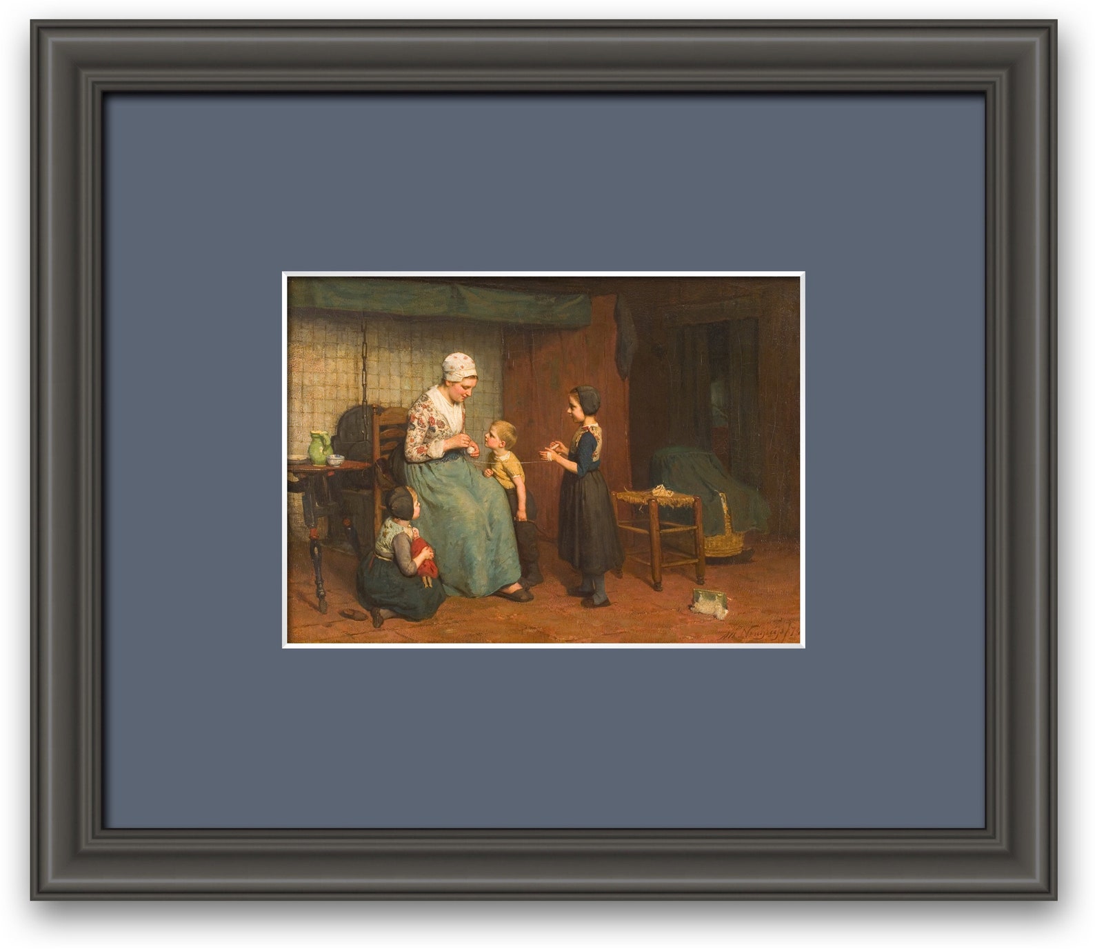 Fine Art Print Netherlands Scandinavian Art Albert Neuhuys Etsy