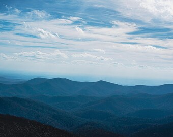 Cloudy Mountain Panaroma