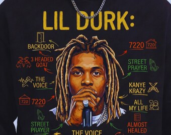 Voice Of The Streets Png, Chicago Drill Graphic, Rap Bootleg Design, Digital Download