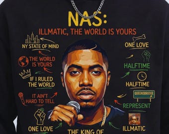 King Of Queensbridge Png, East Coast Rap Graphic, Hip Hop Bootleg, Digital Download