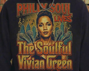 Philly Soul Lives Png, Vintage RnB Graphic, Soulful Bootleg Design, Digital Download