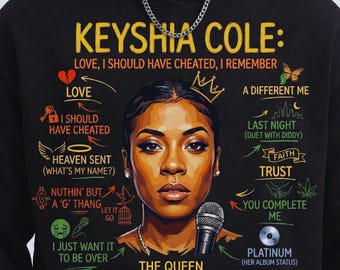 Queen Of Oakland RnB Png, Music Infographic, Vintage Bootleg Design, Digital Download