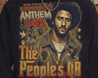 The Peoples QB Png, Anthem Lives Graphic, Social Justice Bootleg, Digital Download