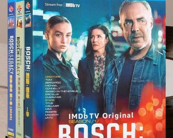 Blu-ray TV Series Bosch Legacy Seasons 1-3 - 6 Discs - English