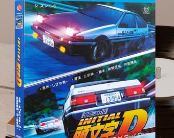 Blu-ray Anime Initial D Complete Seasons 1-6 & Movie - 4 Discs - Multi-Language Audio