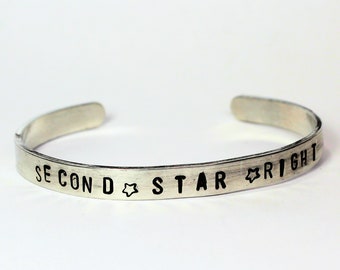 Peter Pan Second Star Cuff Bracelet