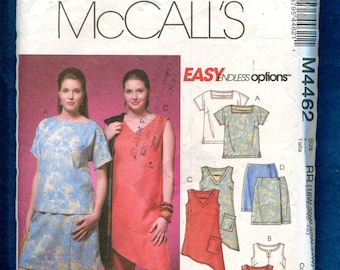McCall's 4462 Summer Time Resort Wear Pattern Size 18W..20W..22W..24W UNCUT