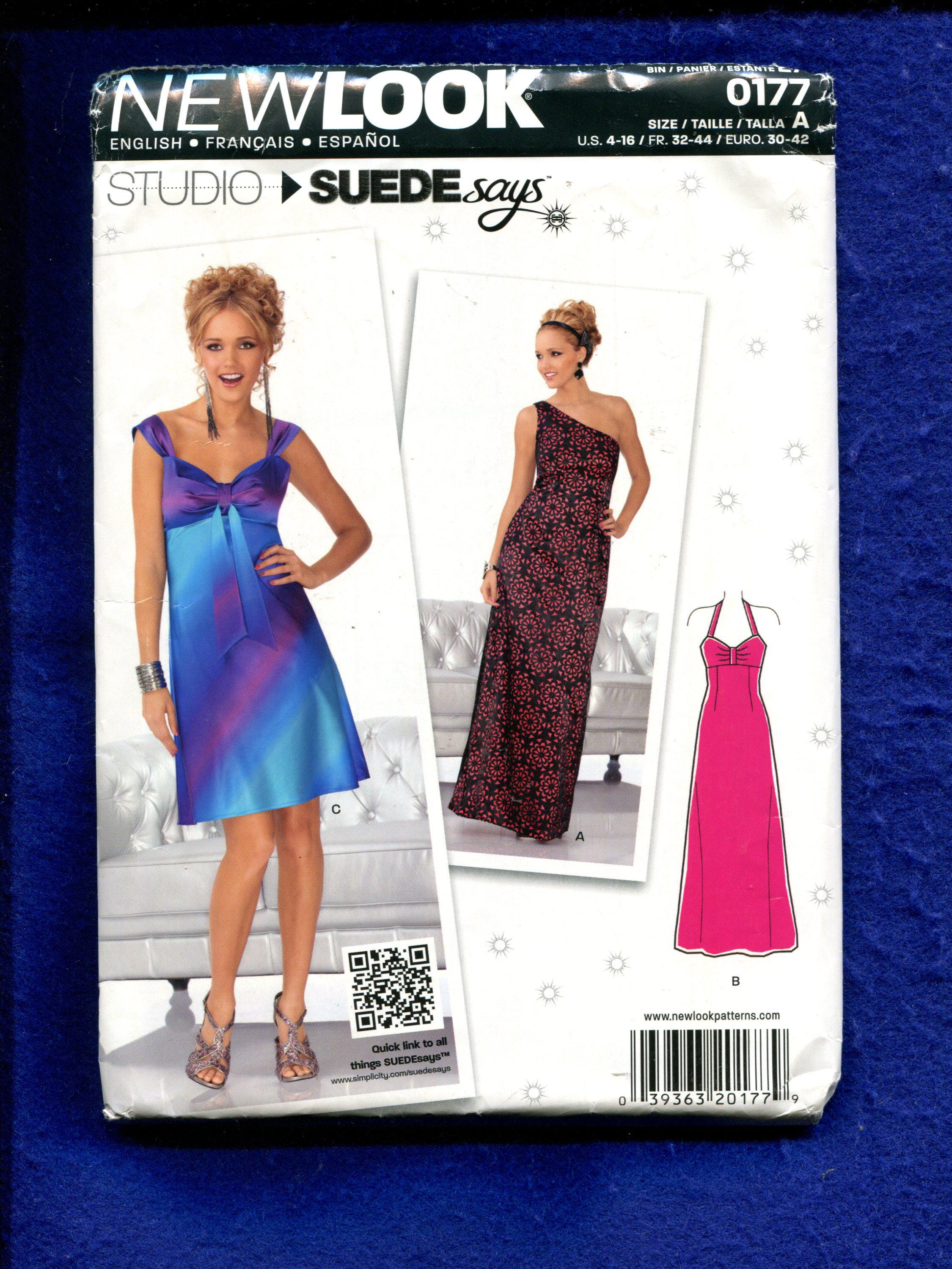 knee length dresses for ladies New Look 6491 Sewing Pattern Boho Chic Dress  jaycotts.co.uk
