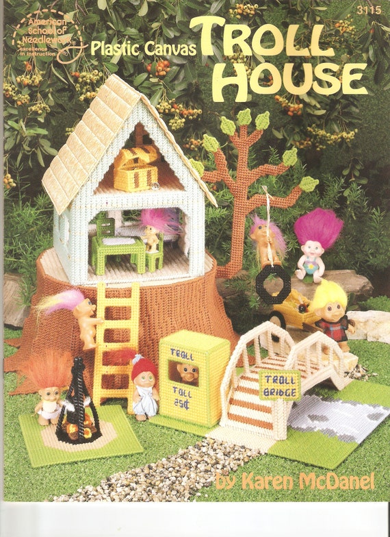 vintage troll house