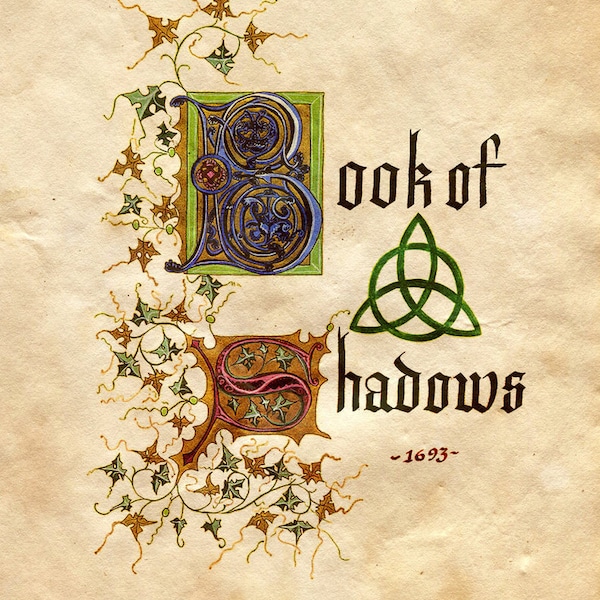 The Complete Charmed Book of Shadow Pages (over 735 pages)