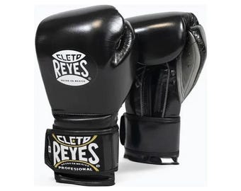 Custom Cleto Reyes Boxing Gloves, Top Grain Leather, All Sizes Available, Gift