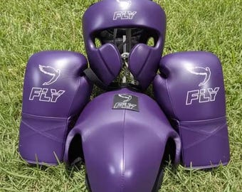 Personalized Fly Boxing Sparring Set, Gloves, Head & Groin Guard, Training Gear, Fighting Gear, Worldwide Shipping